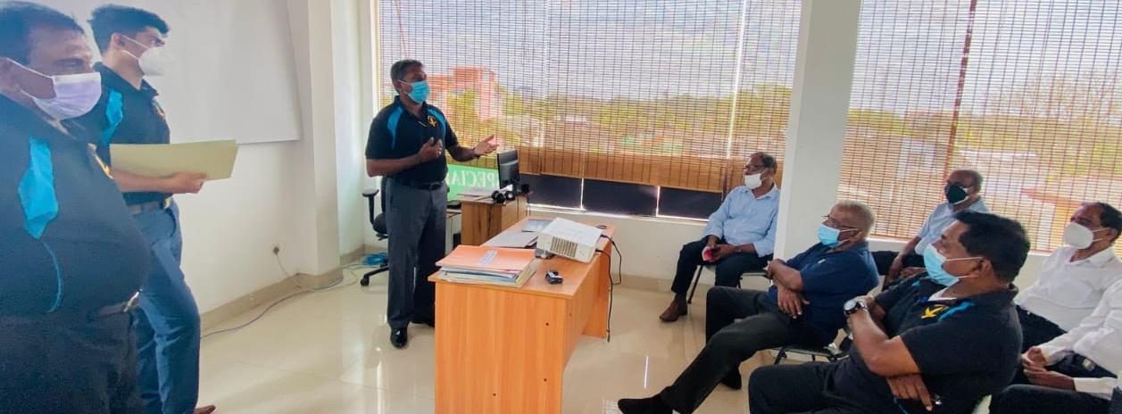 Classroom training session